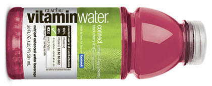 Facebook fans invented Vitaminwater's newest flavor -- black cherry and lime.